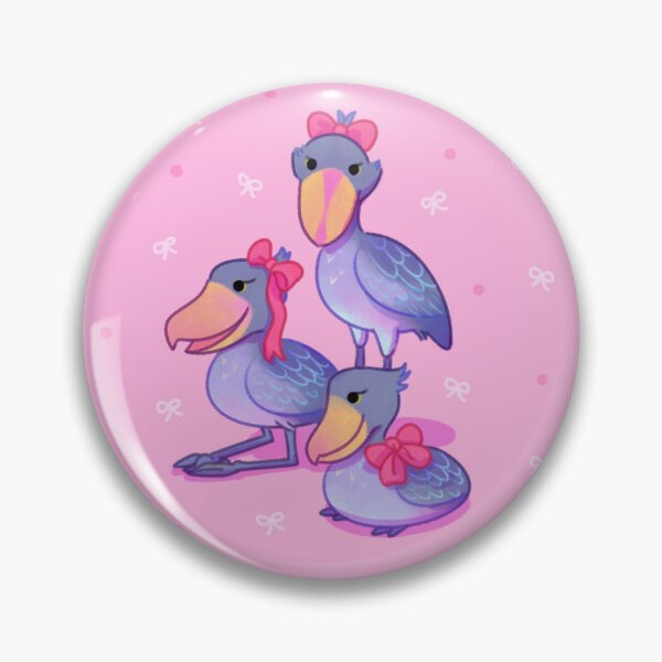 Item preview, Shoebill with ribbon designed and sold by pikaole.