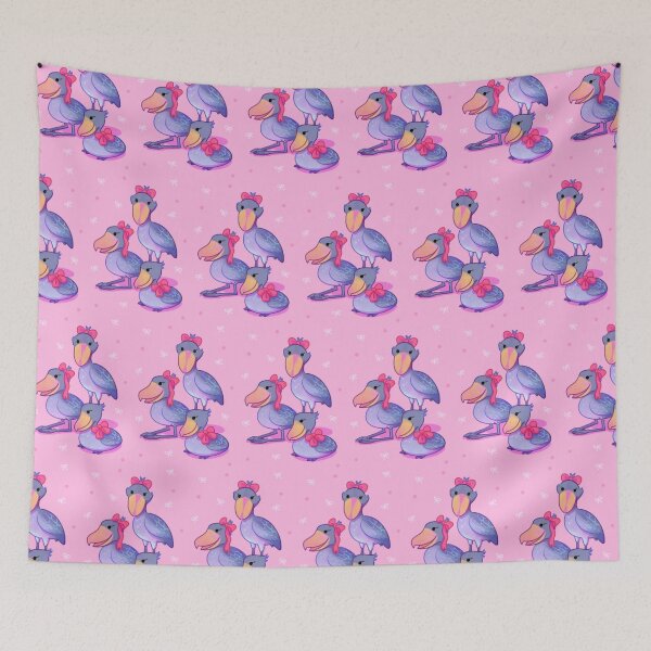 Item preview, Shoebill with ribbon designed and sold by pikaole.