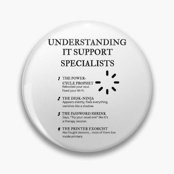Item preview, Understanding IT Support Specialists – Funny Tech Help Life Definitions designed and sold by PsyFlow35.