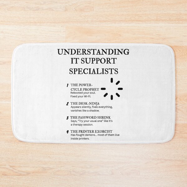 Item preview, Understanding IT Support Specialists – Funny Tech Help Life Definitions designed and sold by PsyFlow35.