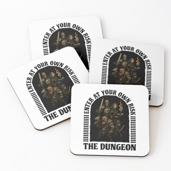 Item preview, The Dungeon enter at your own risk designed and sold by wolfkin-design.