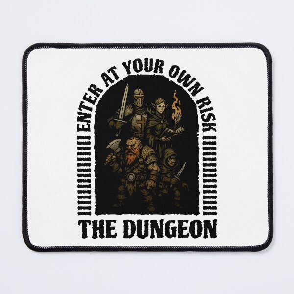 Item preview, The Dungeon enter at your own risk designed and sold by wolfkin-design.