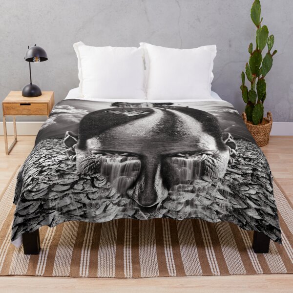 Item preview, Grayscale Surreal Head Collage designed and sold by caracatita75.