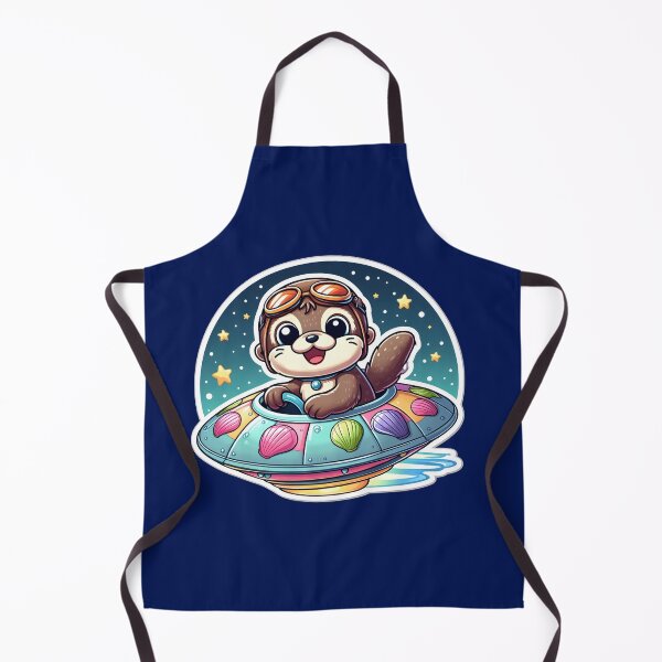 Item preview, UFO Cute Otter designed and sold by ArtistEmbrace.