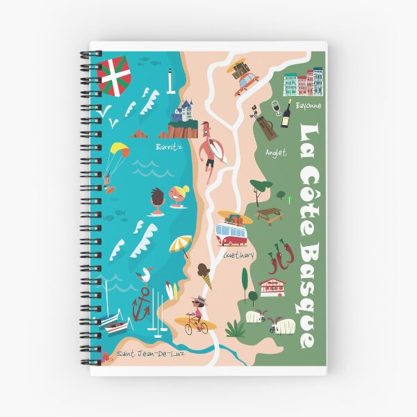 Item preview, La Cote Basque poster designed and sold by GAGodel.