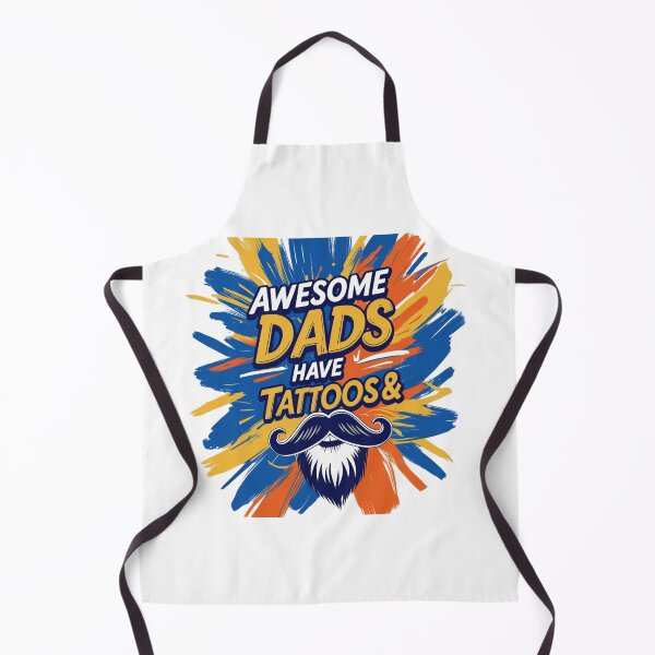 Item preview, Awesome Dads Tattoos & Beards Father's Day Gift designed and sold by wellie-chic.
