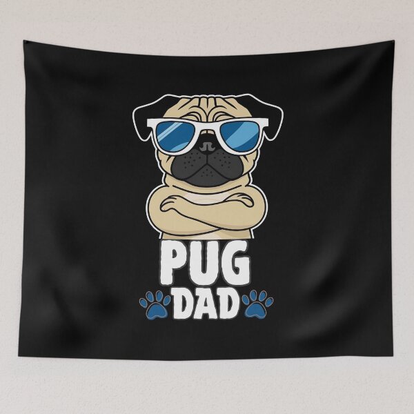Item preview, Pug Dad – Charming, Comedic, and Full of Sass designed and sold by GoodyPaws.