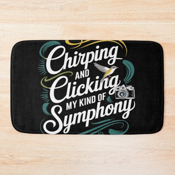 Item preview, Bird Photographer Chirping and Clicking My Kind of Symphony designed and sold by Nekusa.