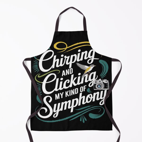Item preview, Bird Photographer Chirping and Clicking My Kind of Symphony designed and sold by Nekusa.