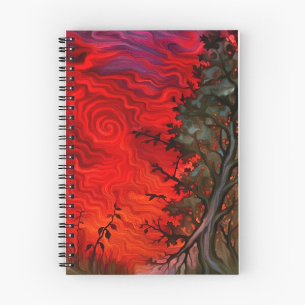 Item preview, Surrealism Sky w Tree at Sunset 1 designed and sold by BloomingbySJ.