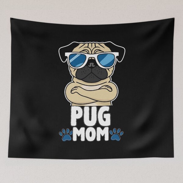 Item preview, Pug Mom – Sweet, Sassy, and Snuggly designed and sold by GoodyPaws.