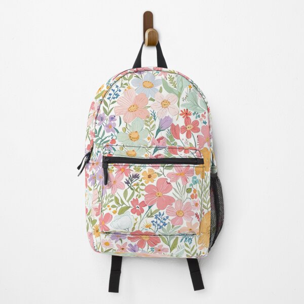 Item preview, Vibrant Hand-Drawn Floral Pattern With Colorful Blooms and Leaves designed and sold by CoolPixels.