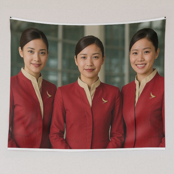 Item preview, Cathay Pacific Cabin Crew designed and sold by Skyframe Aviation.