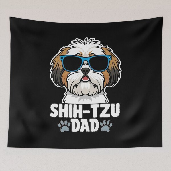 Item preview, Shih Tzu Dad – Fancy, Fluffy, and Full of Love designed and sold by GoodyPaws.