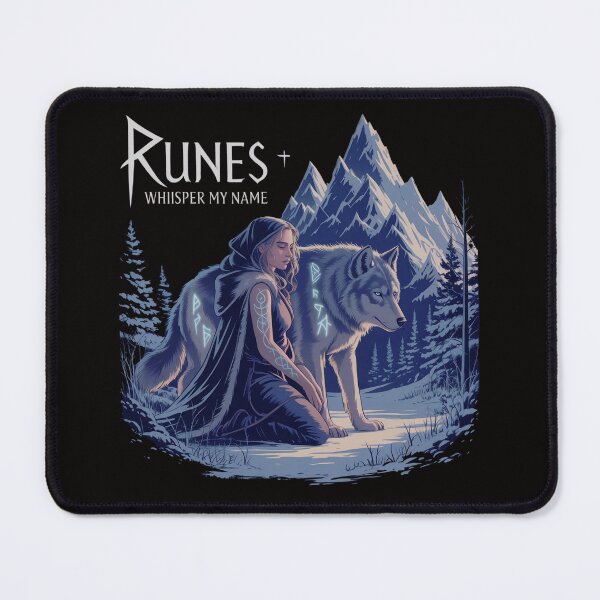 Item preview, Runes in My Blood – Runes Whisper My Name designed and sold by Slavicsoul.