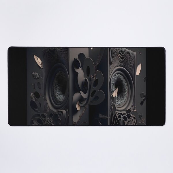 Item preview, Sonic Waves: Abstract Speaker Art designed and sold by ShadowAndSlate.