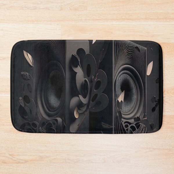 Item preview, Sonic Waves: Abstract Speaker Art designed and sold by ShadowAndSlate.