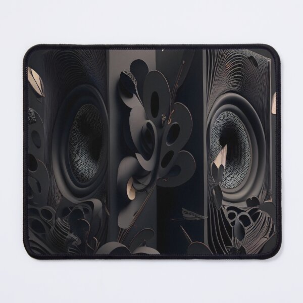 Item preview, Sonic Waves: Abstract Speaker Art designed and sold by ShadowAndSlate.