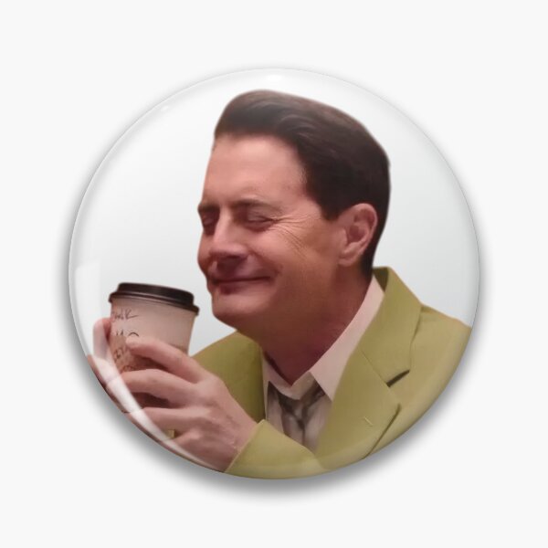 Item preview, Twin Peaks Damn Good Coffee – Dougie Jones Sticker designed and sold by TheTwinPeaks.