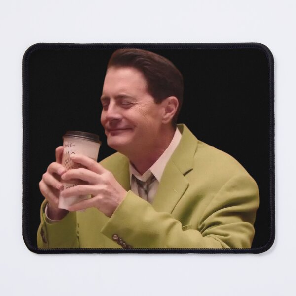Item preview, Twin Peaks Damn Good Coffee – Dougie Jones Sticker designed and sold by TheTwinPeaks.