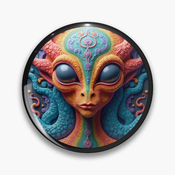 Item preview, Trippy Alien Artworks - LSD - Psychadelics - Trip - Trance - 18 designed and sold by SentientGallery.