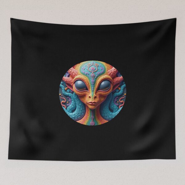 Item preview, Trippy Alien Artworks - LSD - Psychadelics - Trip - Trance - 18 designed and sold by SentientGallery.