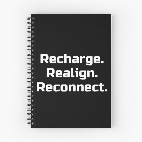 Item preview, Recharge. Realign. Reconnect. designed and sold by Ninjacatoff.
