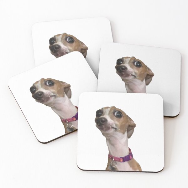 Item preview, Who… Me? | Anxious Dog Meme designed and sold by SpxrkyDesigns.
