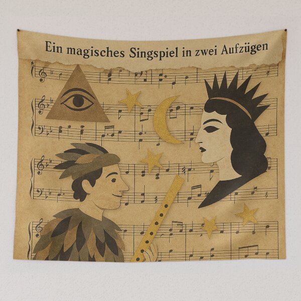Item preview, Wolfgang Amadeus Mozart, The Magic Flute designed and sold by Mauswohn.