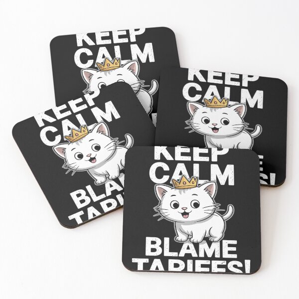 Item preview, Birthday Crowned King Cat Blame Tariff designed and sold by Nekusa.