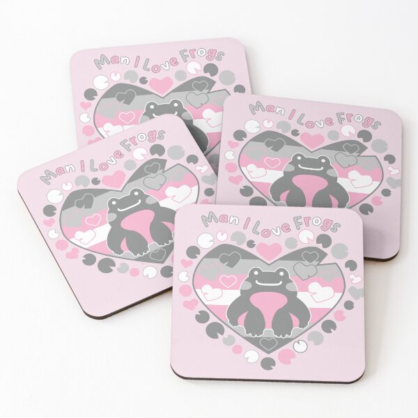 Item preview, Man I Love Frogs [demigirl] designed and sold by deadbeatprince-typography.
