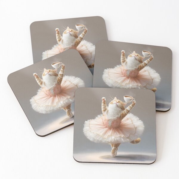 Item preview, Ballet Cat | Ballerina cappuccina | Dancing cat | Ballerina cat | Dancer cat 3 designed and sold by Yaremchuk.