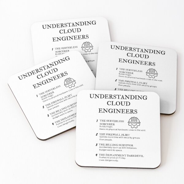 Item preview, Understanding Cloud Engineers – Funny DevOps & Cloud Life Definitions designed and sold by PsyFlow35.