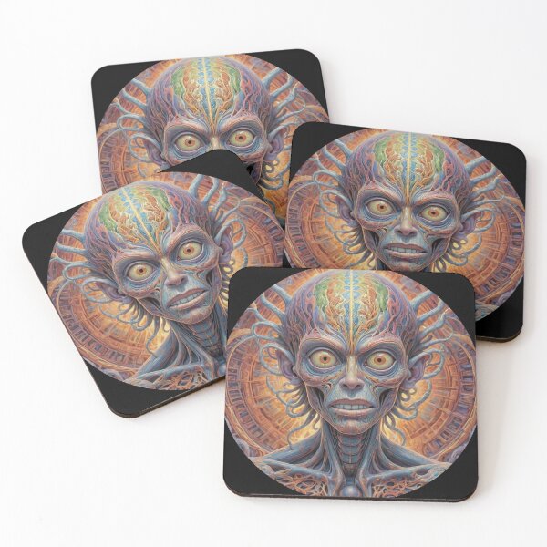 Item preview, Trippy Alien Artworks - LSD - Psychadelics - Trip - Trance - 20 designed and sold by SentientGallery.
