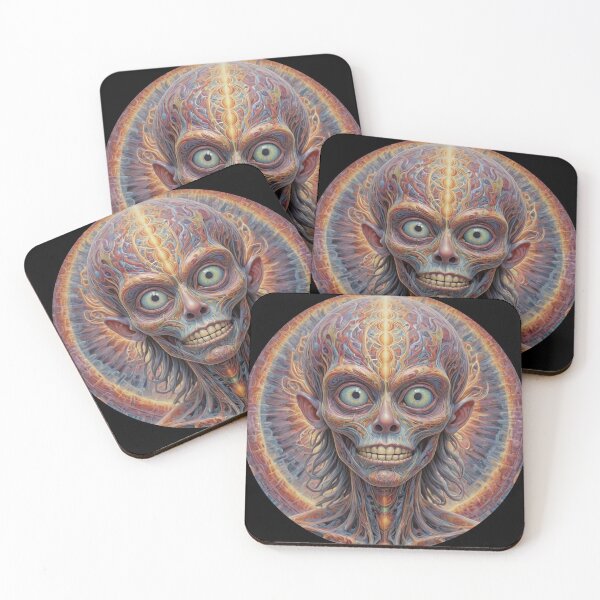 Item preview, Trippy Alien Artworks - LSD - Psychadelics - Trip - Trance - 21 designed and sold by SentientGallery.