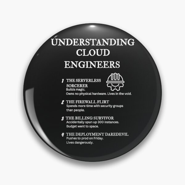Item preview, Understanding Cloud Engineers – Funny DevOps & Cloud Life Definitions – Black designed and sold by PsyFlow35.