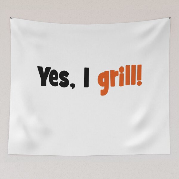 Item preview, Yes, I grill designed and sold by Vectorqueen.