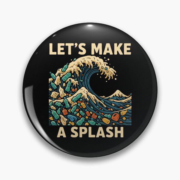 Item preview, Wave Of Trash Stop Plastic Pollution designed and sold by Blok45.