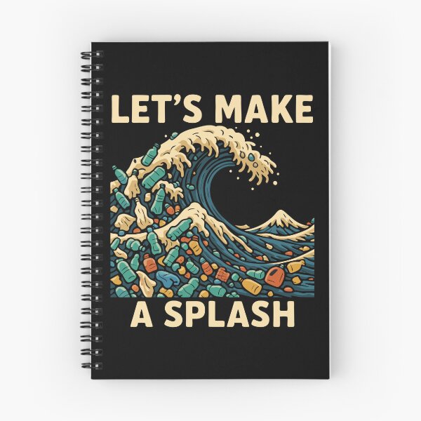 Item preview, Wave Of Trash Stop Plastic Pollution designed and sold by Blok45.