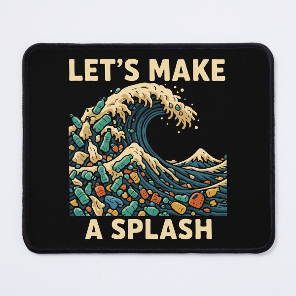 Item preview, Wave Of Trash Stop Plastic Pollution designed and sold by Blok45.