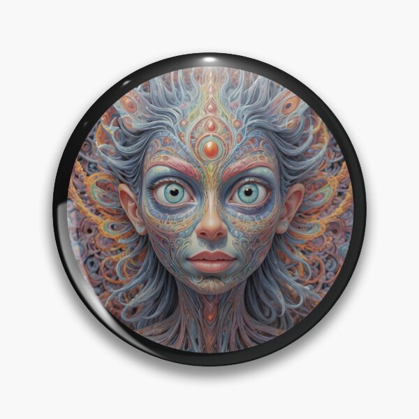 Item preview, Gardien Elves -Trippy Alien Artworks - LSD - Psychadelics - Trip - Trance - 26 designed and sold by SentientGallery.