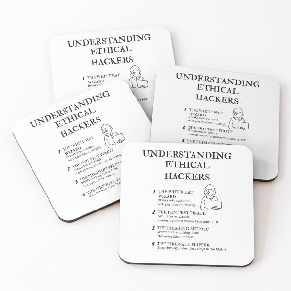 Item preview, Understanding Ethical Hackers – Funny Cybersecurity Life Definitions designed and sold by PsyFlow35.