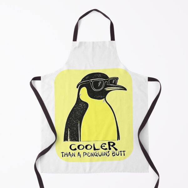Item preview, Cooler than a Penguins Butt designed and sold by ElGordeaux.