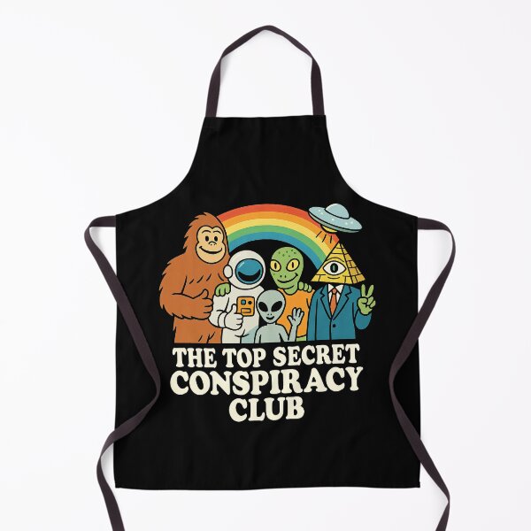 Item preview, Top Secret Conspiracy Club – Funny Alien Illuminati Bigfoot designed and sold by Shirt-Face.
