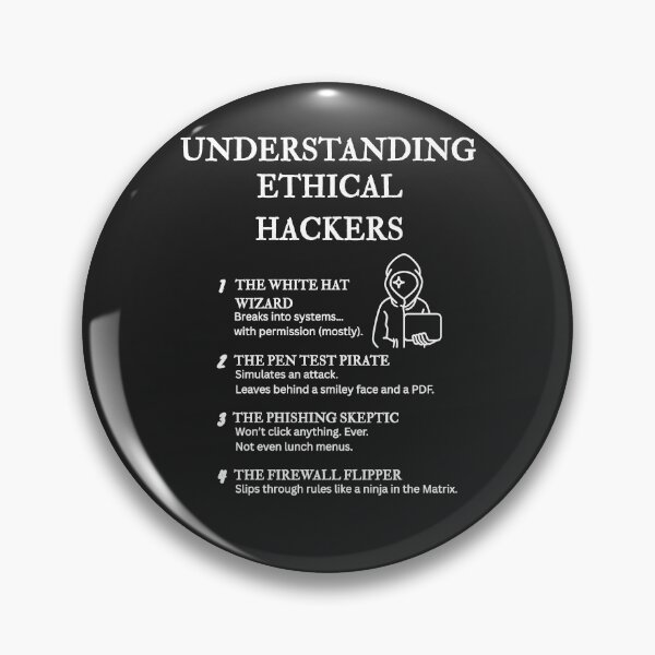 Item preview, Understanding Ethical Hackers – Funny Cybersecurity Life Definitions – Black designed and sold by PsyFlow35.