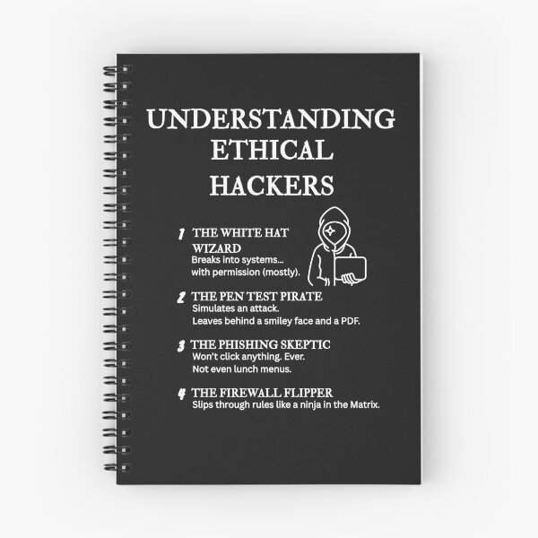 Item preview, Understanding Ethical Hackers – Funny Cybersecurity Life Definitions – Black designed and sold by PsyFlow35.