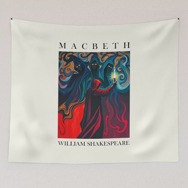 Item preview, Macbeth Shakespeare Matisse Inspired Tragic Conceptual Art designed and sold by kakarikihill.