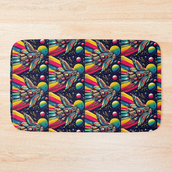 Item preview, colorful spaceship designed and sold by Dogandesighn.