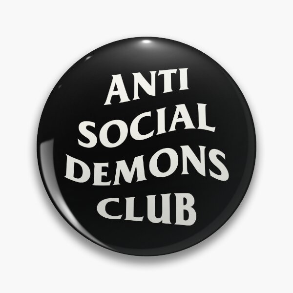Item preview, Anti Social Demons Club - WHITE designed and sold by Jackbradley.
