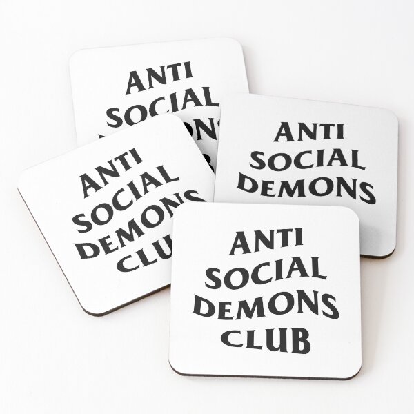 Item preview, Anti Social Demons Club designed and sold by Jackbradley.